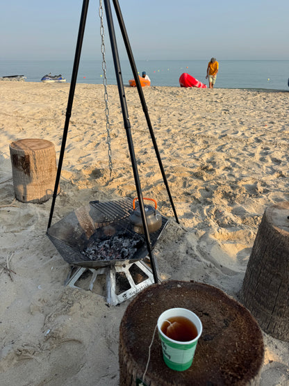 التجديف صباحا – في فصل الشتاء